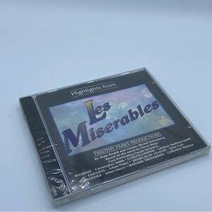 Les Miserables Highlights Timothy Parks Productions‎ CD Legacy Entertainment